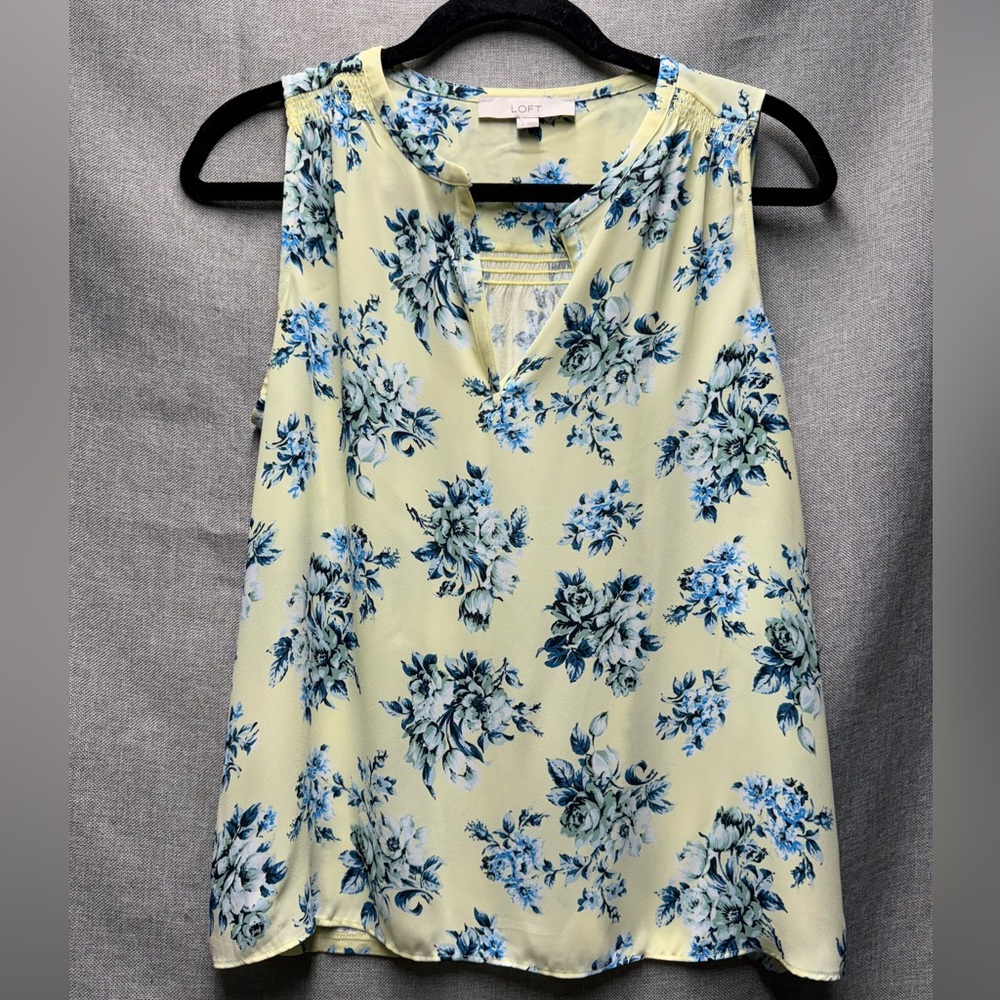 Loft floral blouse
